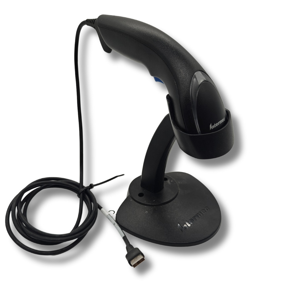 Intermec SG20T Handheld Barcode Scanner USB Wired with Stand Holder - OEM