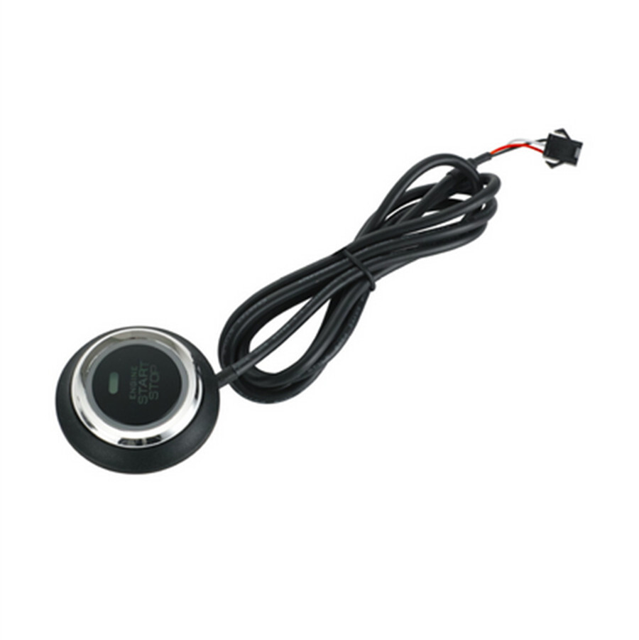 Motorcycle Engine Ignition Keyless Smart Start Button Anti-theft Alarm System