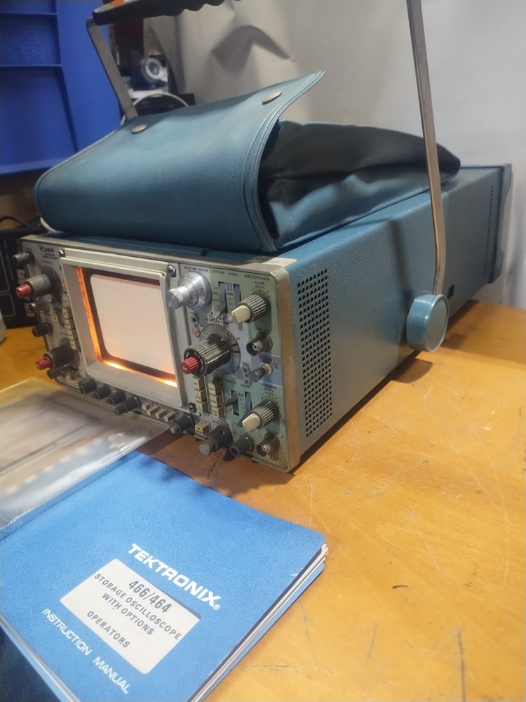 Tektronix 464 Oscilloscope Power Tested.
