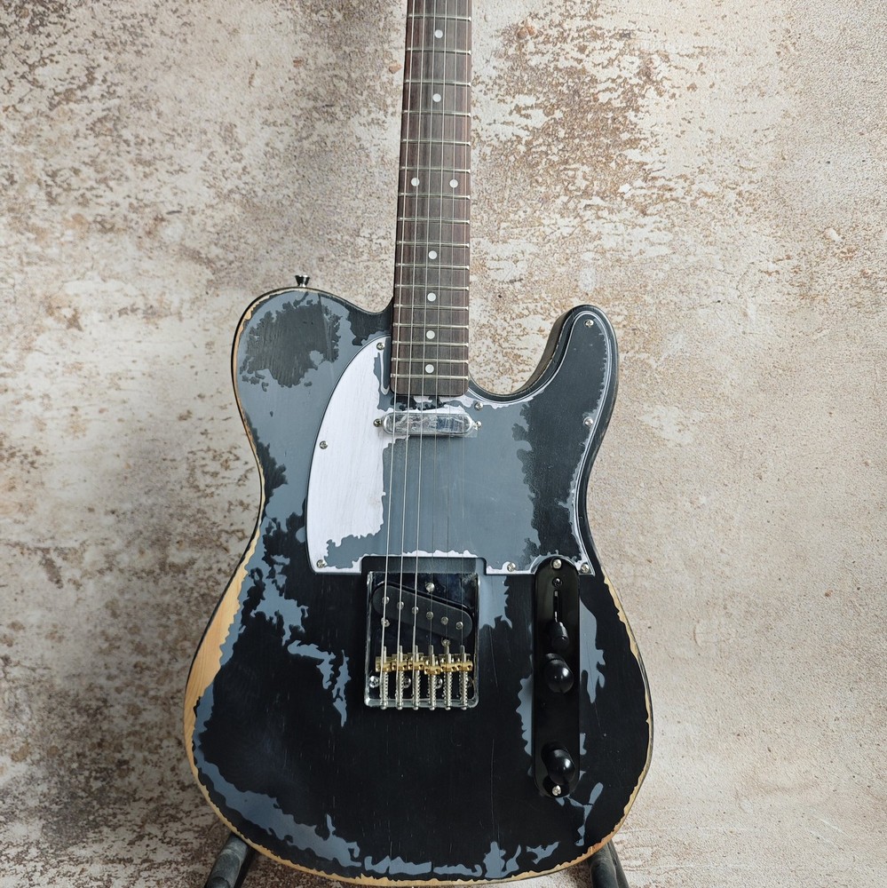 Professional Electric Guitar: TL Custom 6-String S Pickup & Fixed Bridge