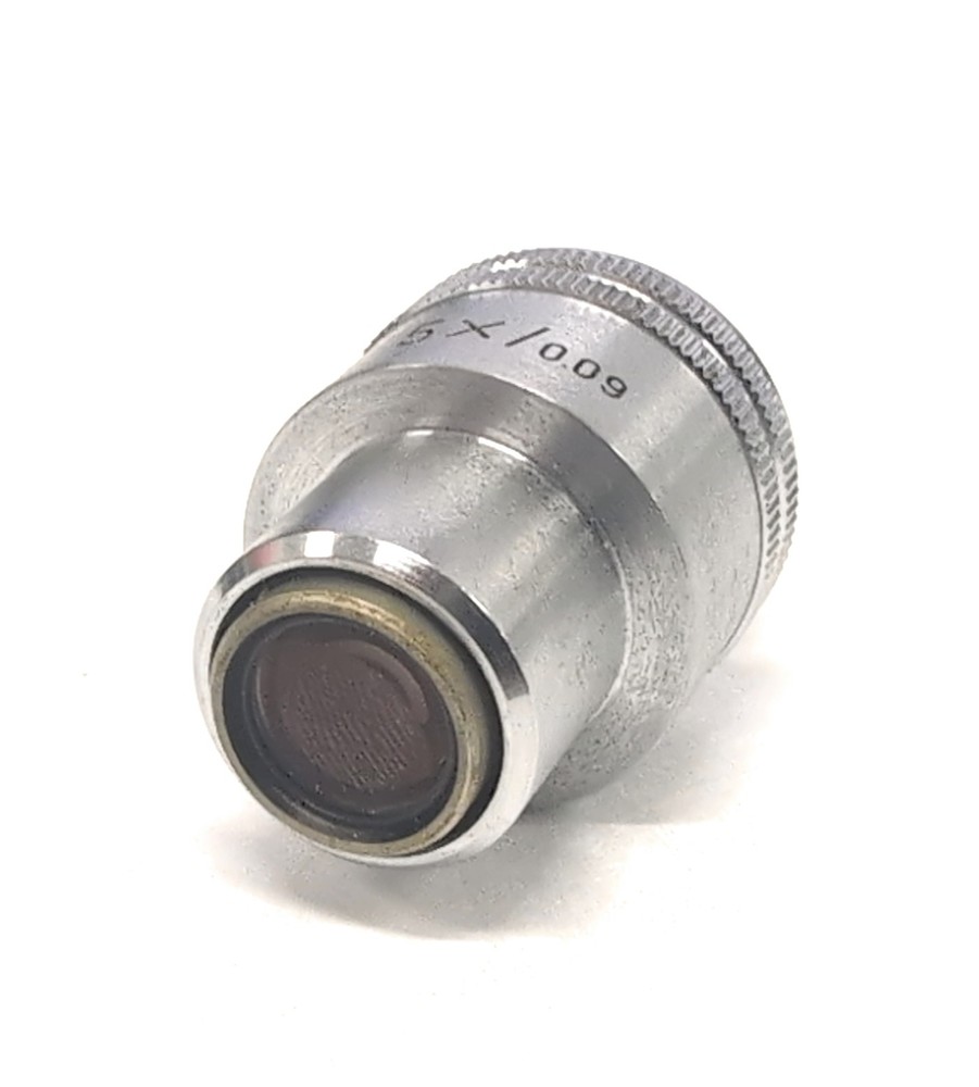 Leitz Wetzlar 5x/0.09 Microscope Objective Lens RMS Threading