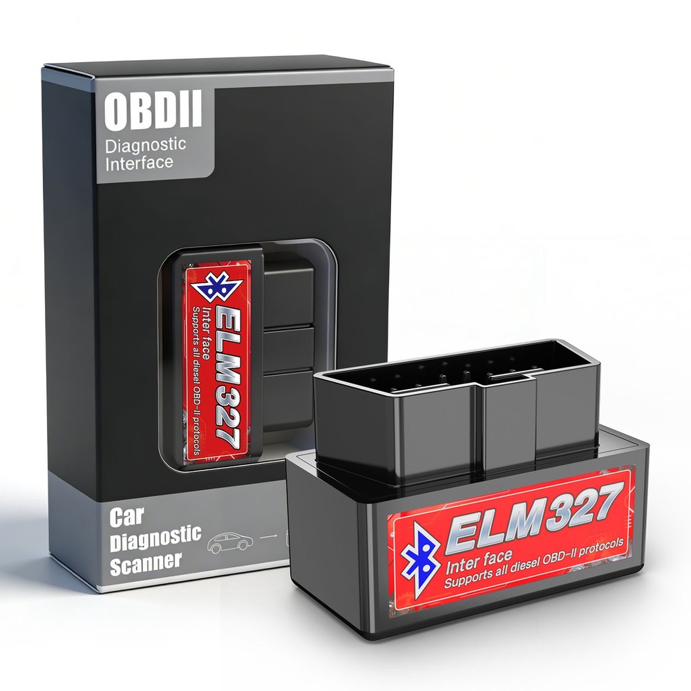 ELM327 OBD2 Code Reader v5.1 Bluetooth Mode For diesel vehicles 12V-24V