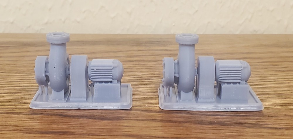 O Scale Centrifugal Pump and Motor - MEDIUM