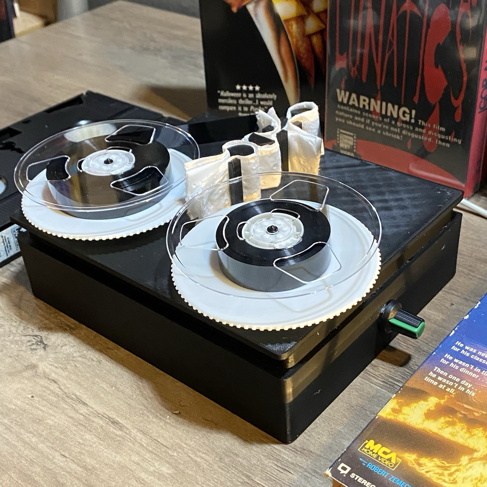 VHS Mold Removing System Clean Salvage Moldy Video Cassette Tapes TAPE SAVER v1