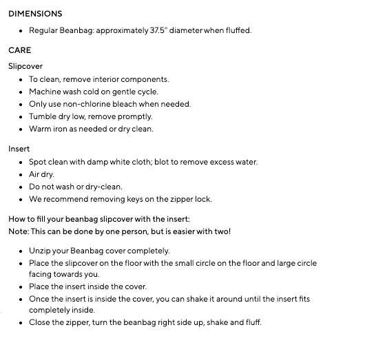 Pottery Barn Kids Hello Kitty Anywhere Bean Bag Beanbag Chair Slipcover NEW