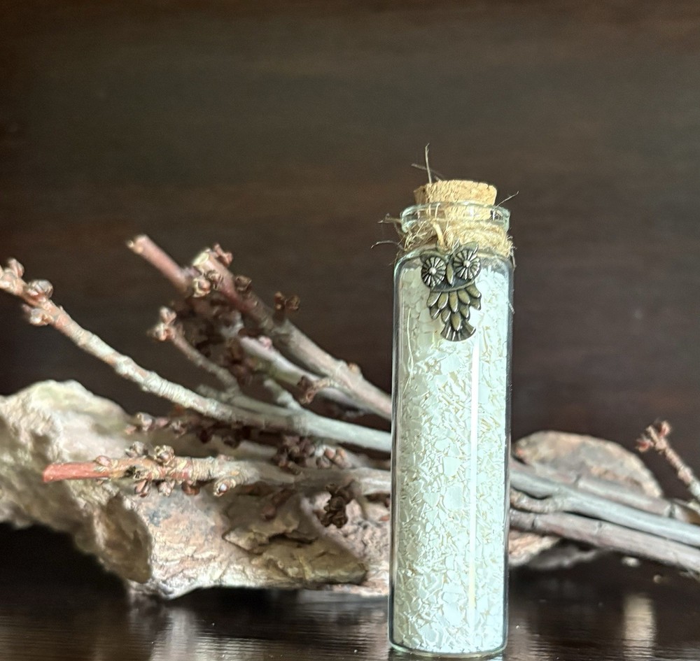 Cascarilla Eggshells Powder, 20 ml. vial.