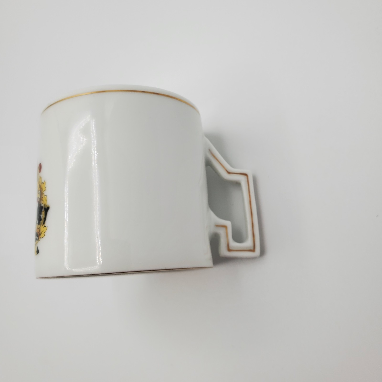 WWI Imperial German Loewen Leuven 1914-16 Belgium Porcelain Cup Schirnding AG