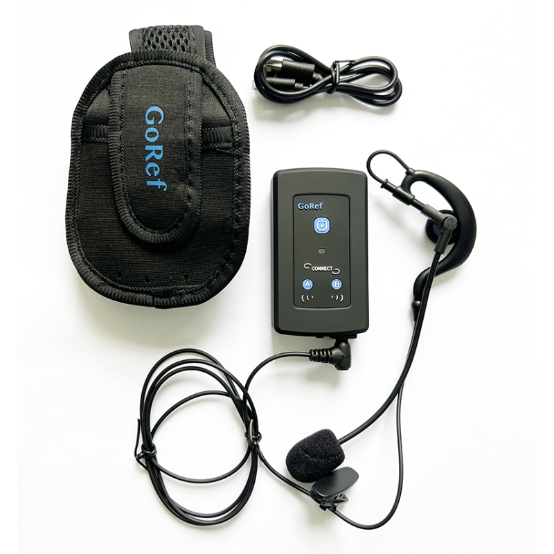 Full Duplex Bluetooth Football Soccer Referee Intercom Headset Kit
