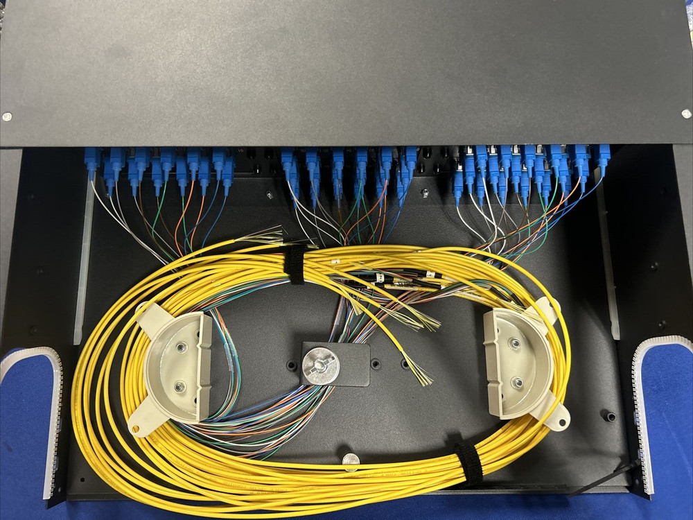 Fiber Optic Rackmount Patch Panel 48Core/48Port🟦