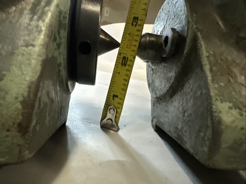 J & L Optical Comparitor Bench Centers Set/ Tailstock