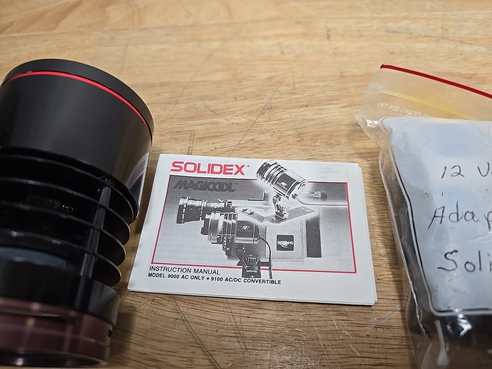 Solidex Magicool Model VL-9100 Camcorder Light lot
