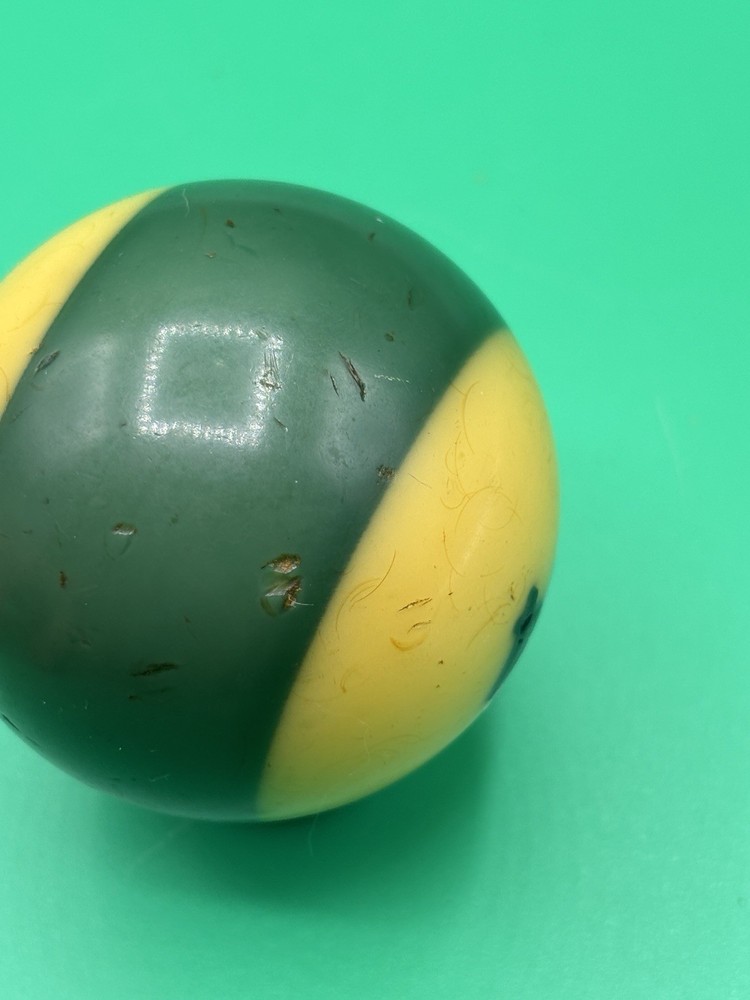 Vintage Pool Table Replacement Ball 2 1/4"