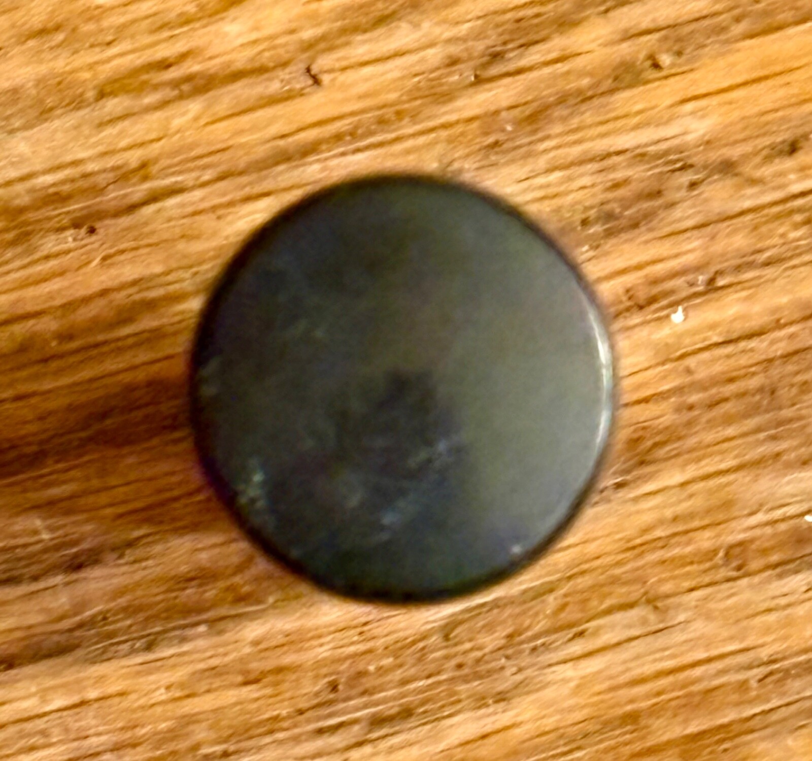 KNOB-OBLONG W/NO INSERT (BLACK)