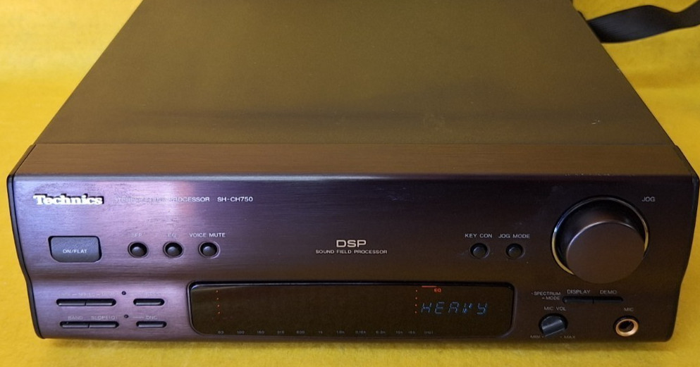 Technics SH-CH750 Stereo Sound Processor DSP Sound Field Processing unit Working