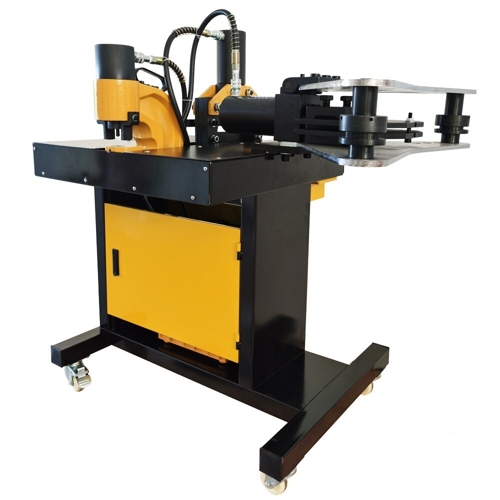 110V Multifunctional 4-in-1 Busbar Processing Machine Hydraulic Busbar Processor