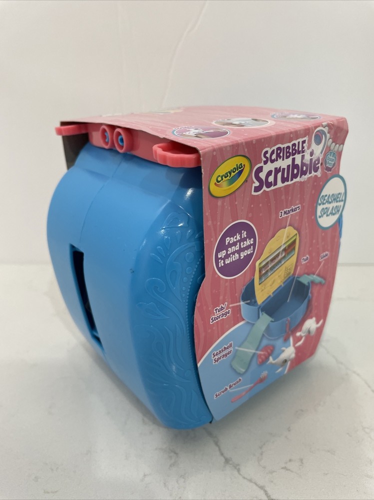 Crayola Scribble Scrubbie Ocean Pets Seashell Splash Set