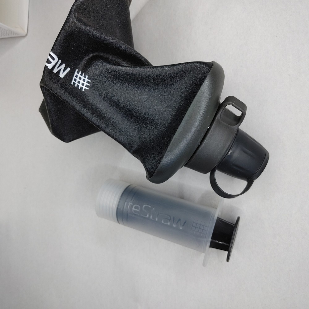 Peak Series Collapsible Squeeze Bottle Water Filter System - 650ml