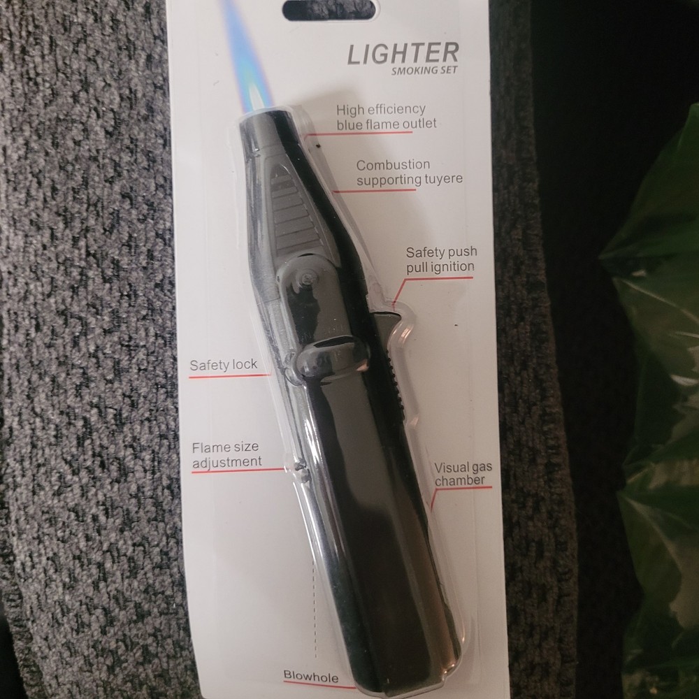 Torch Cigar Lighter Windproof, Refillable Butane Torch Lighter