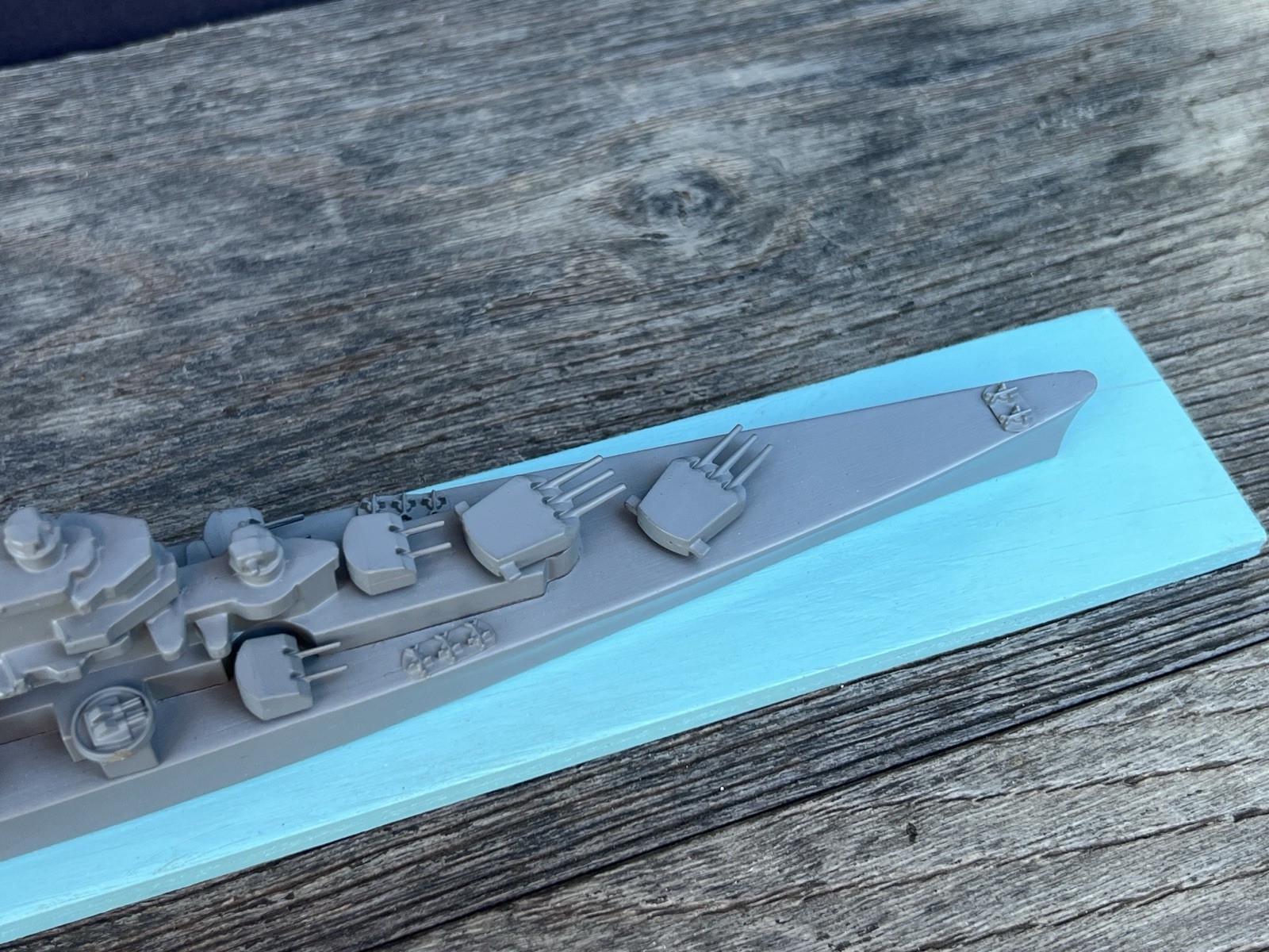 Vintage 1945 H.A. Framburg WW2 Recognition Model Fargo Class Cruiser U.S. CL