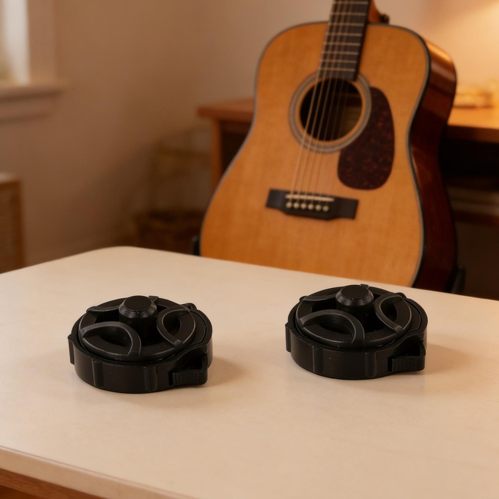 Quick Change Guitar Strap Locks Secure Your Instrument During Performances
