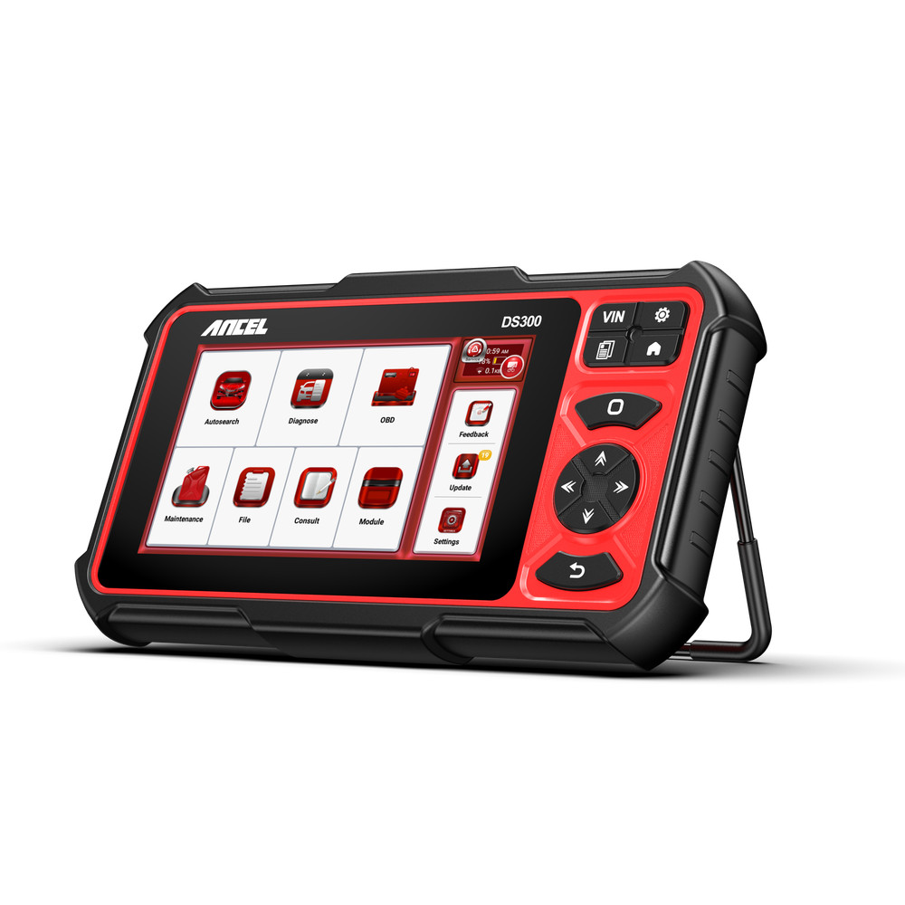 ANCEL DS300 Car Diagnostic Scan Tool Bidirectional OBD2 Scanner ECU Coding FCA
