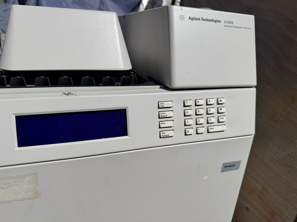 Hp Agilent Technologies G1888 Network Headspace Sampler Not Calibration