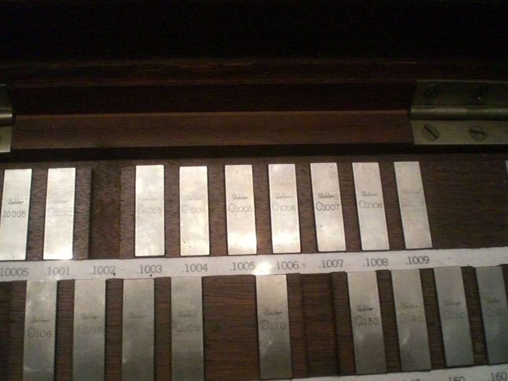 Weber Precision Gage Block Set