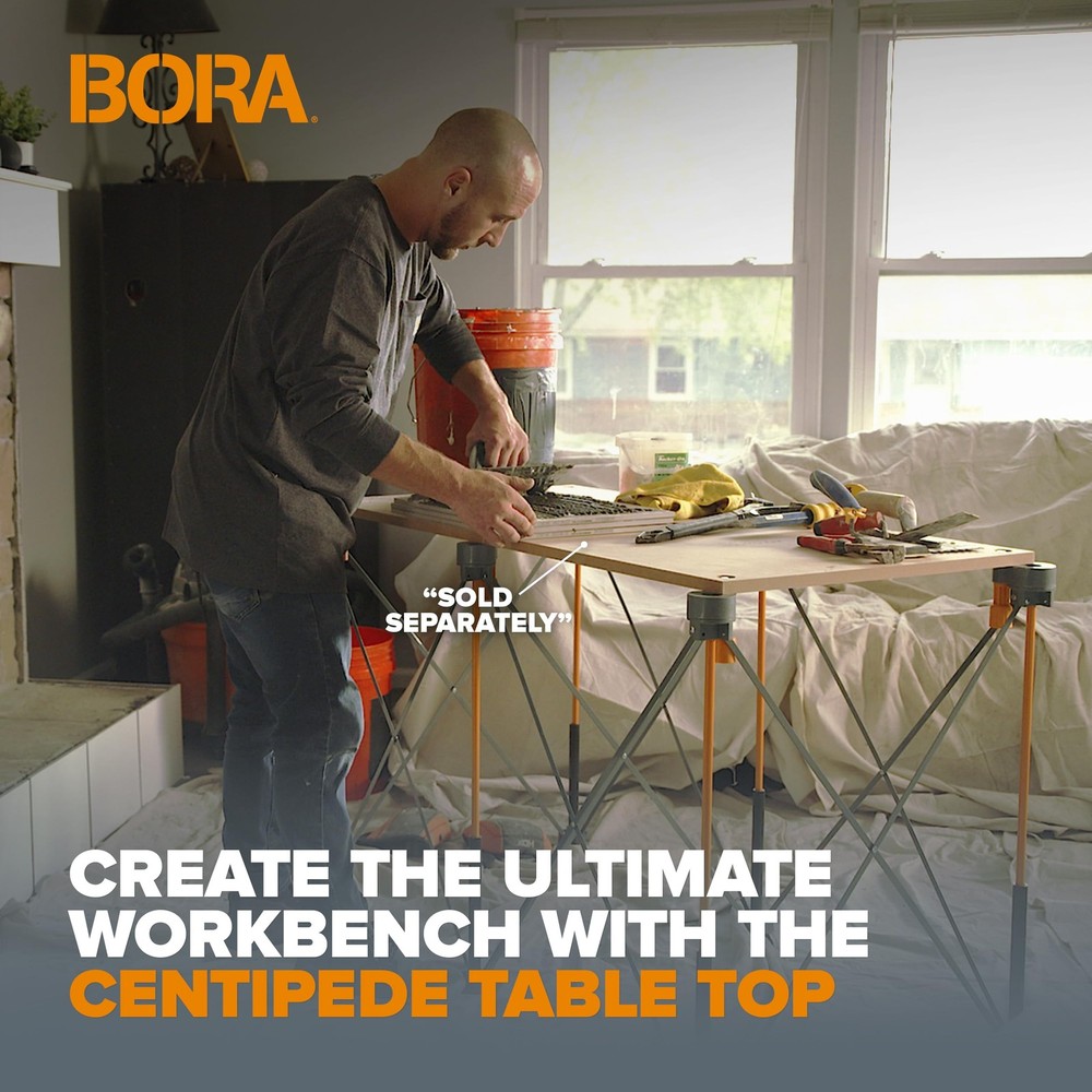 Bora Centipede CK9S 4x4ft Folding Work Table 3500lb Capacity