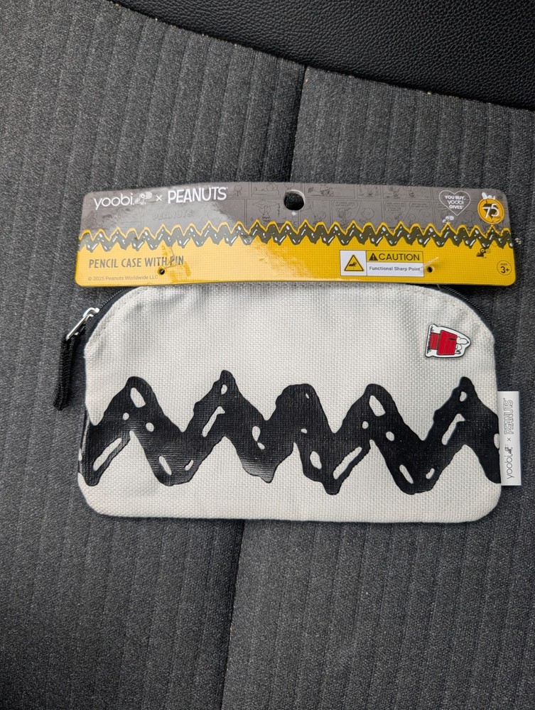 Yoobi X Peanuts Pencil Case With Pen