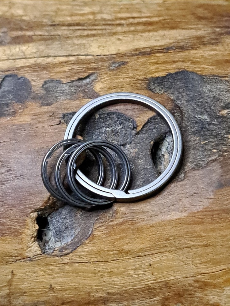 Pro Series Titanium Sidepush Keyring Set