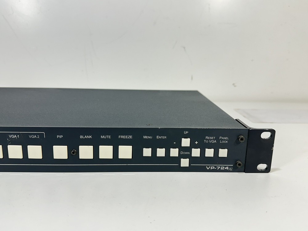Kramer VP-724XL ~ Presentation Switcher/Scaler with Manual & CD ~ No Remote