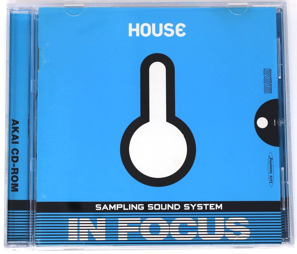Sounds Good House Sampling Sound System Akai Format Sample Library/Sampling CD
