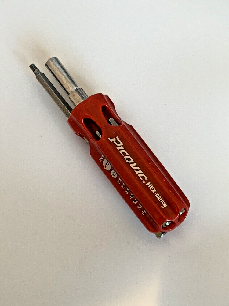 PICQUIC HEX MULTI BIT DRIVERS - SAE - METRIC - TORX - {three separate tools}