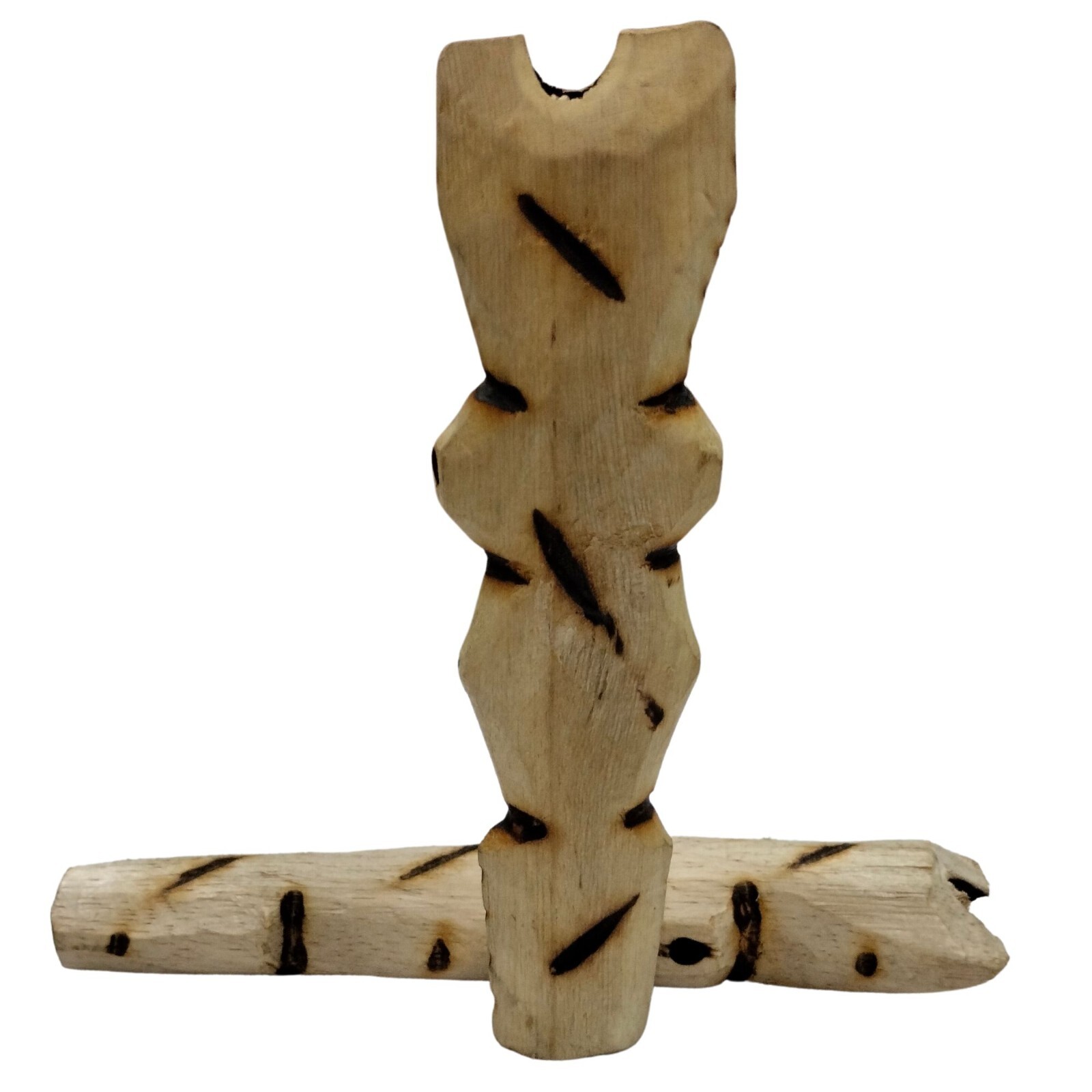 Flute Instrument, African Musical Instrument, Wooden African Igbo Flute (OJA)