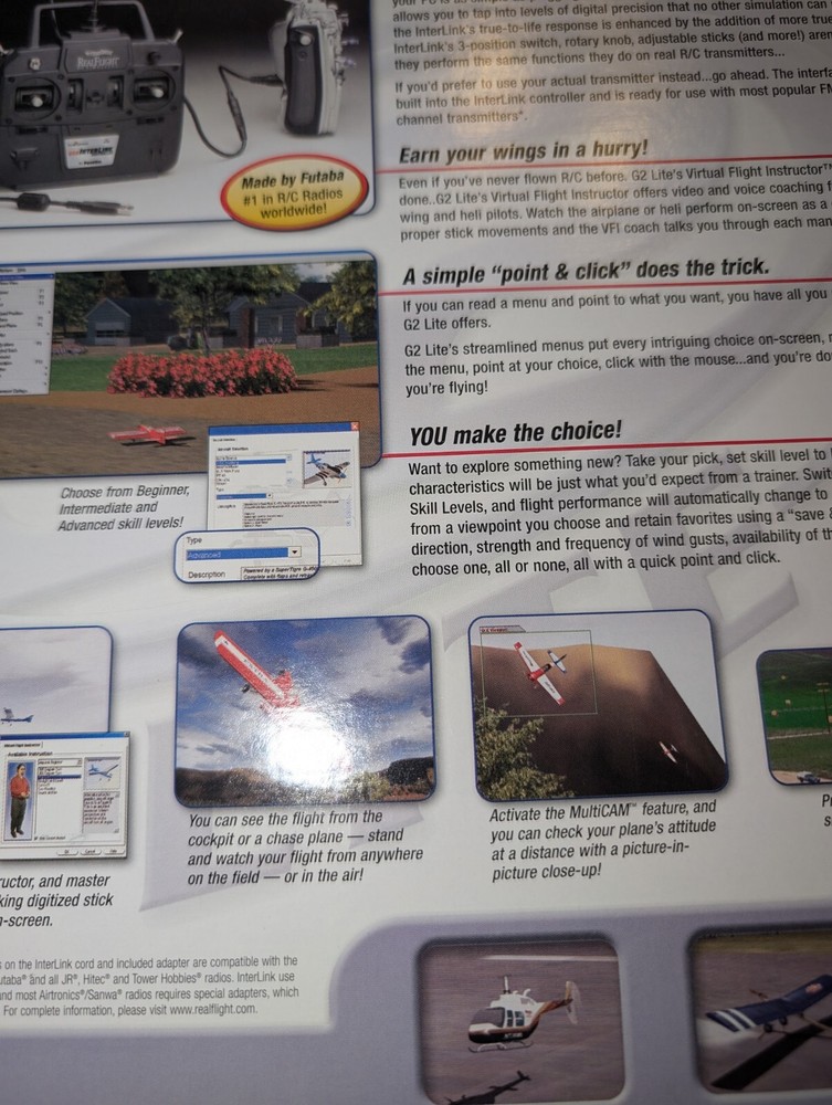 real flight rc simulator generation 2 lite preowned