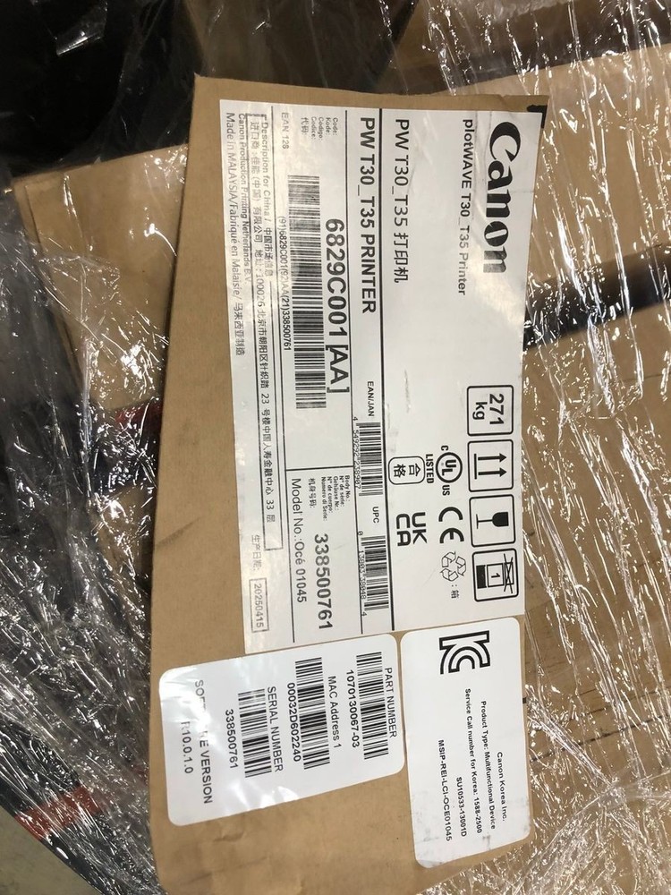 Canon Plotwave T30 T35 Large Format Plotter Printer new 0pen box