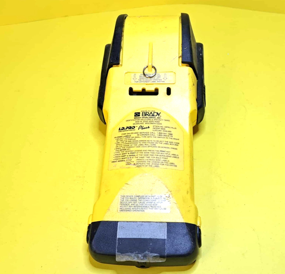 ⚡100% UNTESTED & DAMAGED⚡BRADY I.D. PRO PLUS IDPROPLUS WIRE MARKER LABEL PRINTER