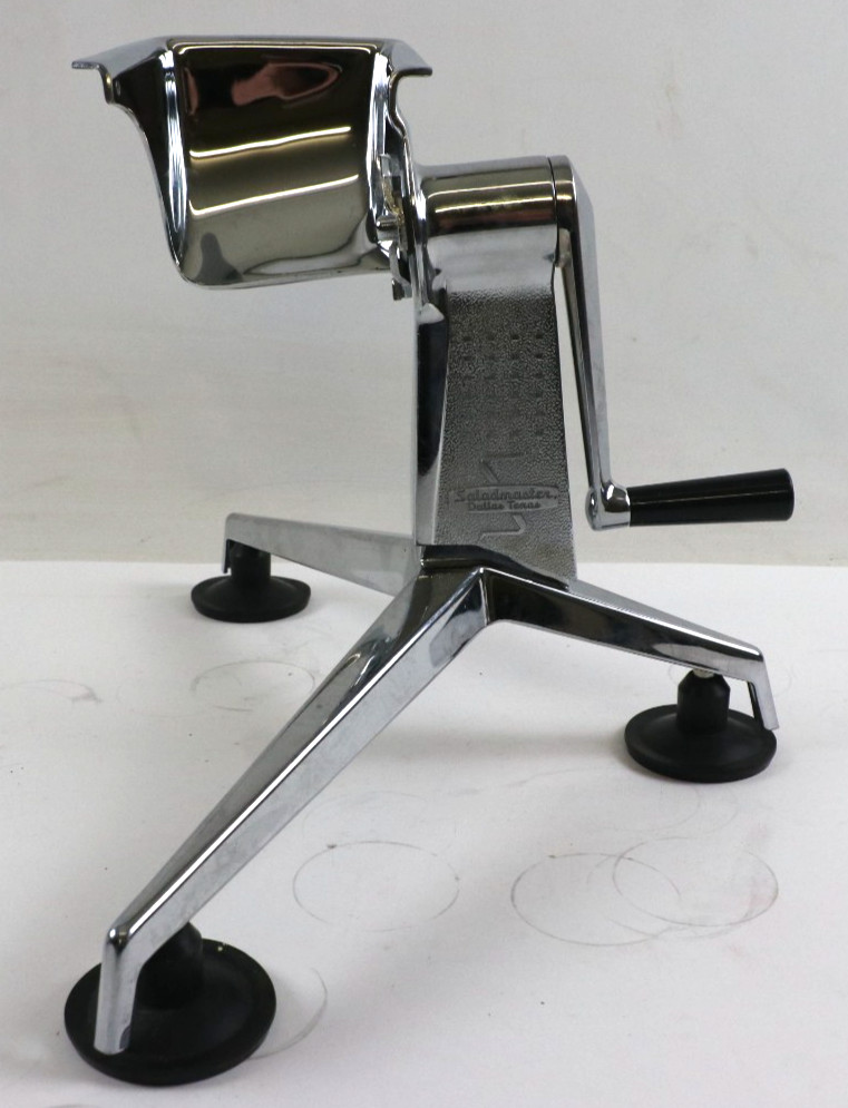 Saladmaster Vintage Five Star Food Processor Chopper Shredder Slicer 5 Cones