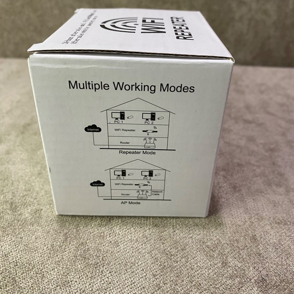 WiFi Range Extender Signal Booster One Tap Set-Up