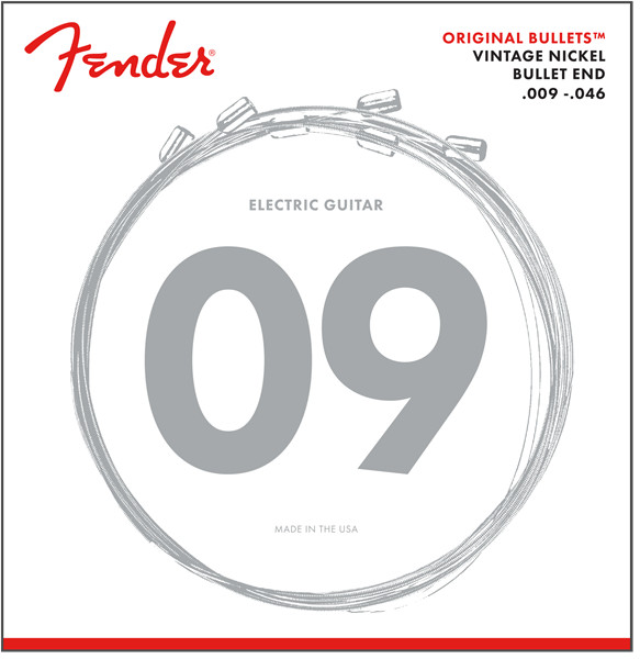 Fender 3150LR Original Bullets Electric Guitar Strings Set -LIGHT/REGULAR 9-46