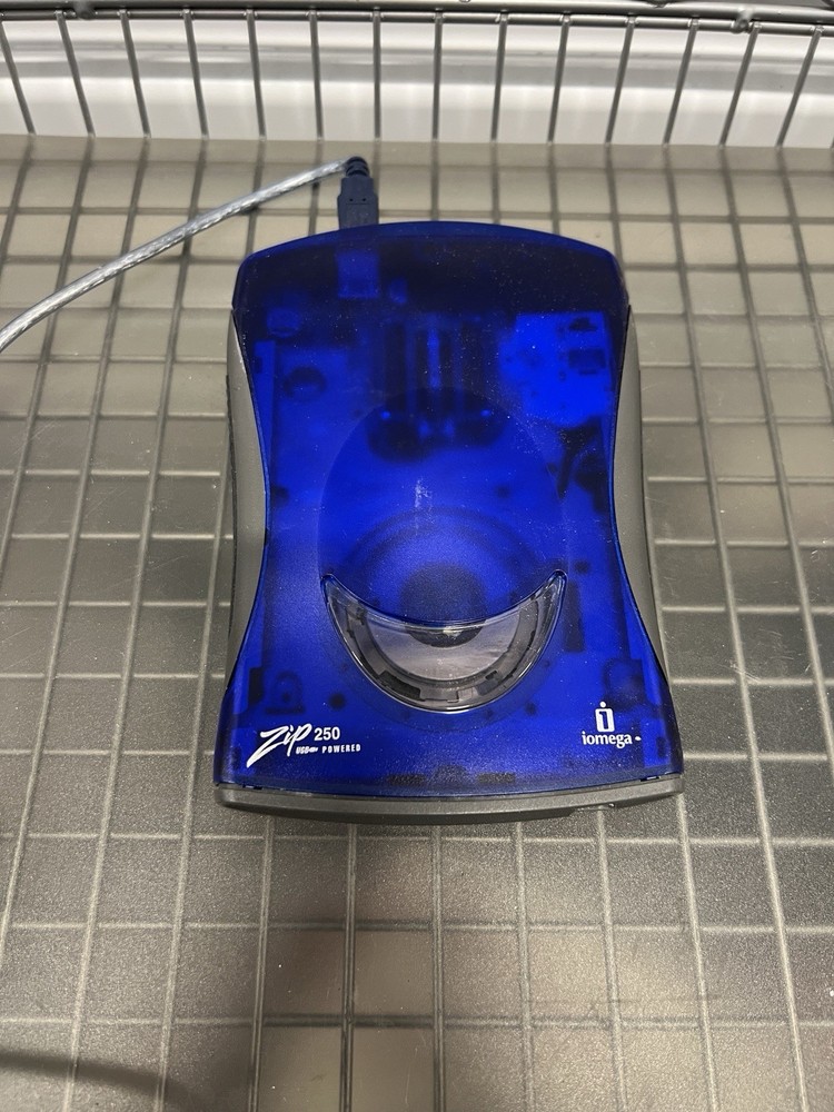 Iomega Zip 250 USB Powered External Drive - Untested