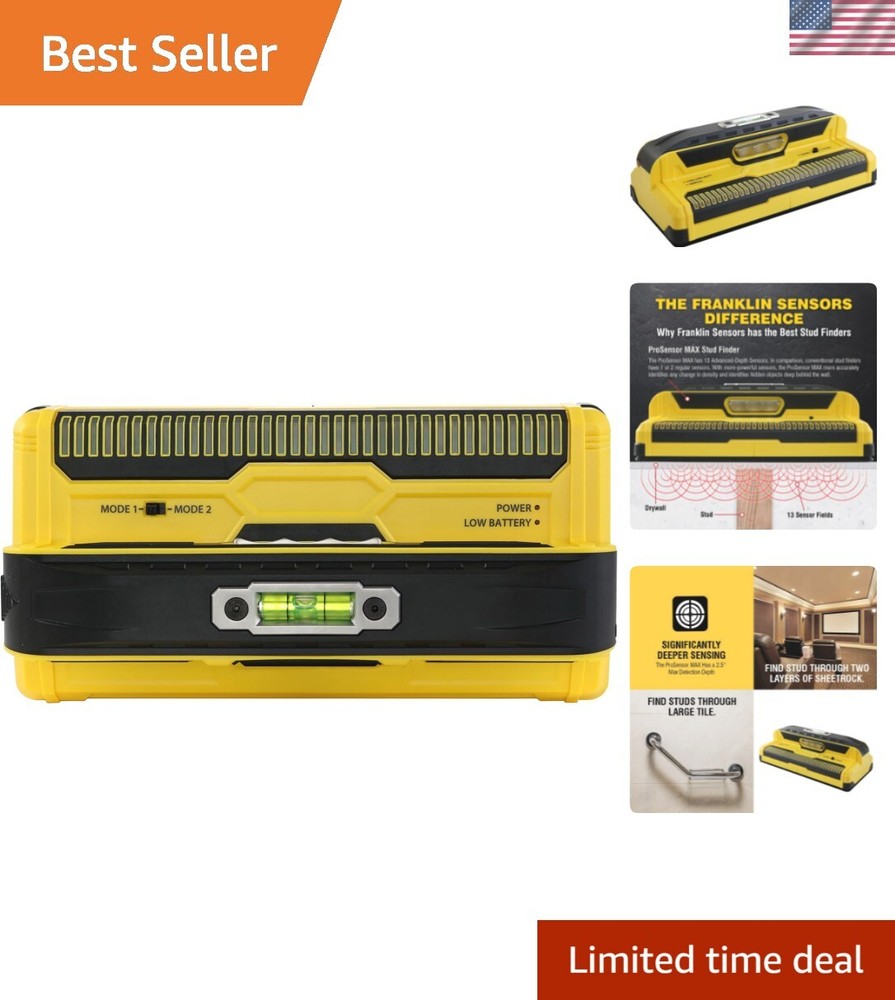 Maximize Your Detection: Franklin ProSensor MAX for Wood & Metal Studs
