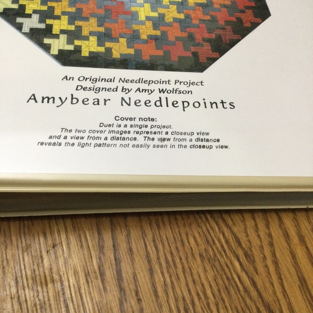 Original Needlepoint Pattern By Amybear (Amy Wolfson) 2005