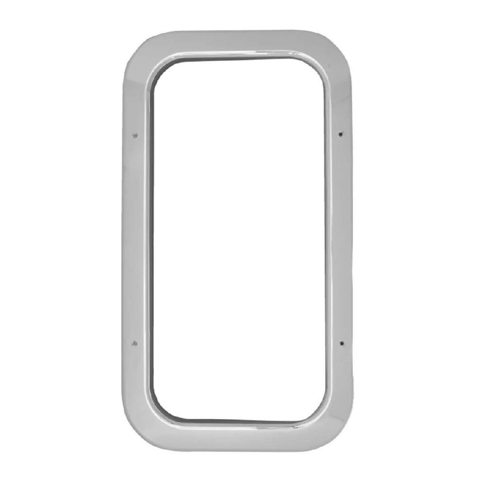 PETERBILT GGA 97578 CHROME PLASTIC RECTANGULAR INTERIOR DOOR WINDOW TRIM