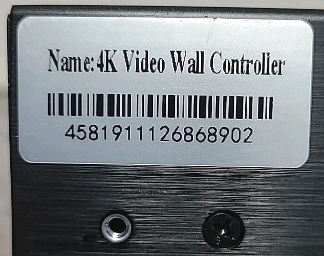 4K Video Wall Controller 1x4 HDMI Display Splitter Processor w/ PSU & HDMI Cable