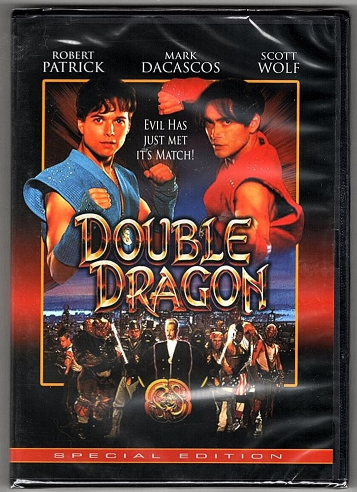 Double Dragon (DVD, 1994, Special Edition) Robert Patrick, Scott Wolf