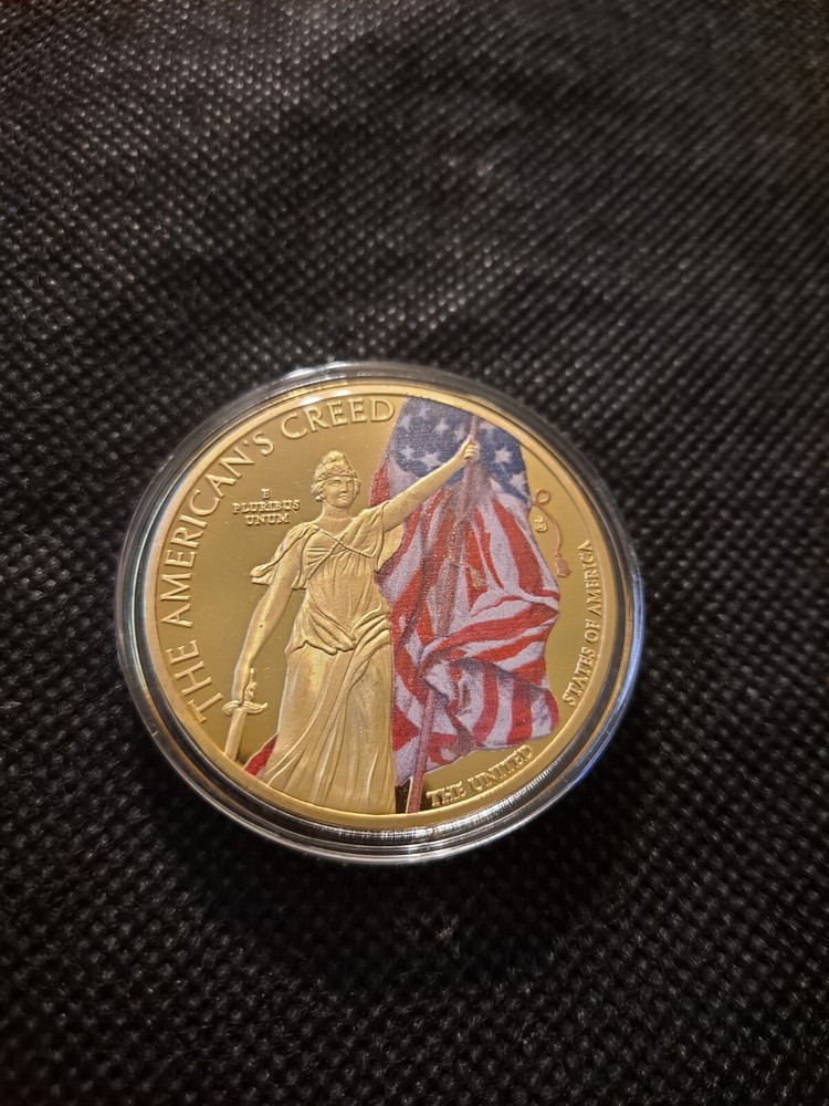 THE AMERICAN'S CREED TOKEN!    e8048TXX