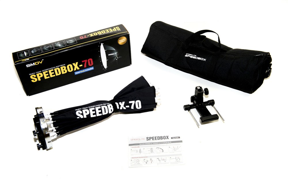 SMDV Diffuser Speedbox-S70 - Professional 28-inch (70cm) Rigid Portable Quick