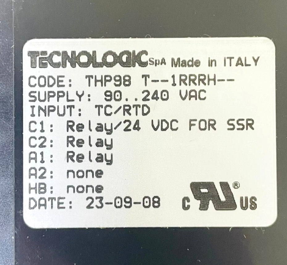 TECNOLOGIC THP98 Temperature Controller – New Open Box with Free Shipping