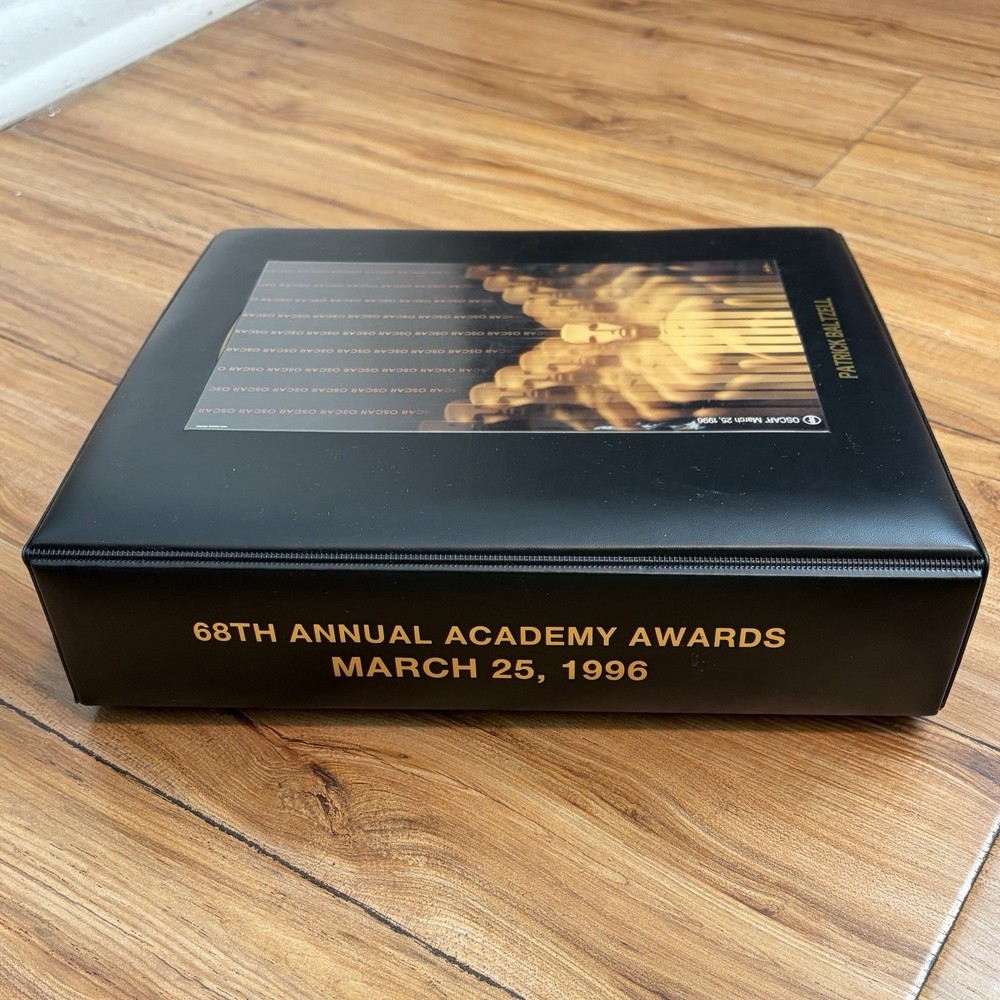 68th Academy Awards 1996 Oscars Script Binder